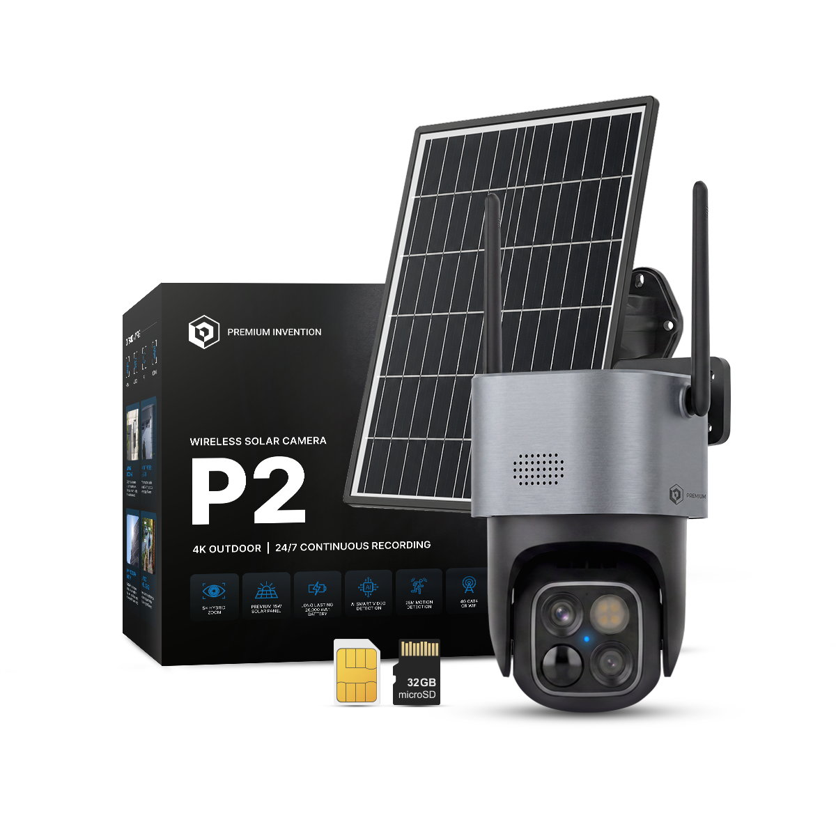 Wireless P2 Camera - 4G (EU)