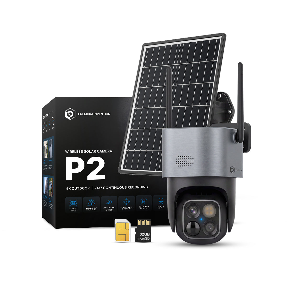 Wireless P2 Camera - 4G (EU)