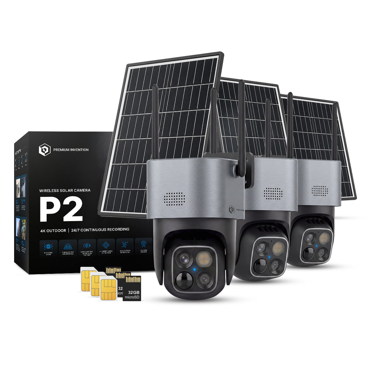 Wireless P2 Camera - 4G (EU)
