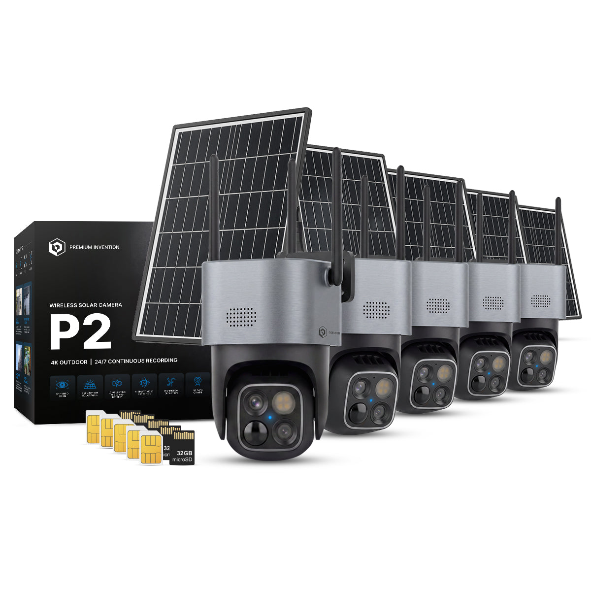 Wireless P2 Camera - 4G (EU)