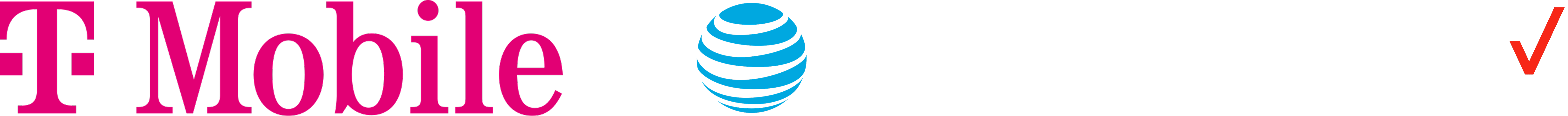 Verizon, AT&T, T-Mobile